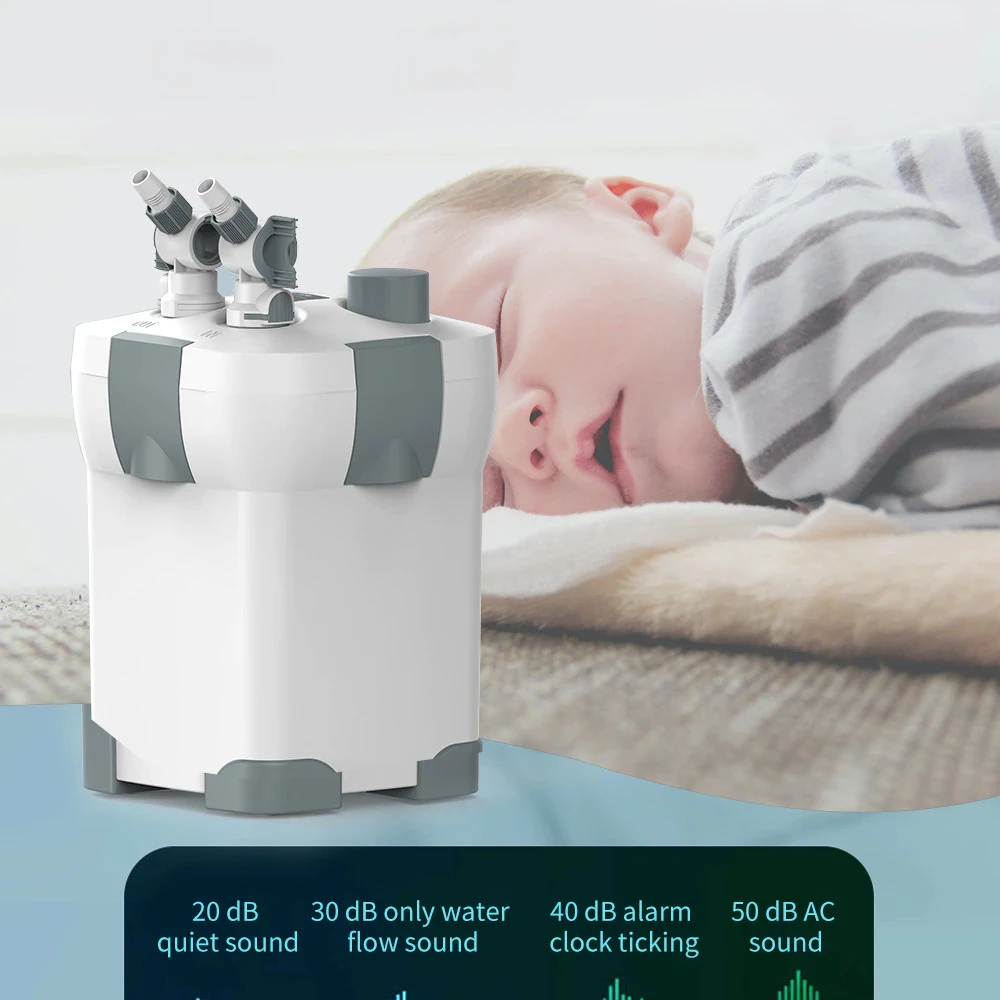 JEBAO CF-55 Filtre Externe Complet 2000 L/h Haute Puissance Et Ultra-silencieux 4 JEBAO CF-55 Filtre Externe Complet 2000 L/h Haute Puissance Et Ultra-silencieux – Image 2