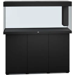 Aquarium JUWEL Rio 240 LED Dim. 121 X 41 X 55 Cm 240L - Gris, Blanc, Noir, Brun Ou Chêne Clair, Avec Ou Sans Meuble SBX -Poissons Aquariums Magasin juwel rio 240 aquarium face