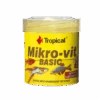 TROPICAL Mikrovit Basic 50ml Nourriture De Base Pour Alevins 2 TROPICAL Mikrovit Basic 50ml Nourriture De Base Pour Alevins -Poissons Aquariums Magasin mikro vit basic 50 ml