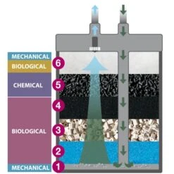 NEWA Kanist 700 Filtre Externe Complet 1000 L/h Pour Aquarium Jusqu'à 700 L -Poissons Aquariums Magasin newa kanist 6 niveau de filtration 3