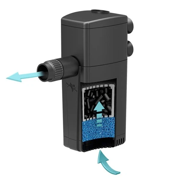 AQUATLANTIS CleanSys 200 Filtre Interne Pour Aquarium Jusqu'à 50 L 5 AQUATLANTIS CleanSys 200 Filtre Interne Pour Aquarium Jusqu'à 50 L – Image 3