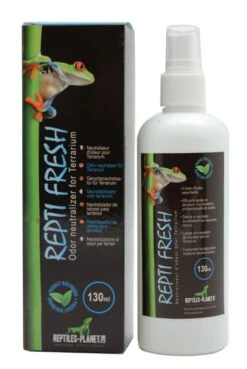 REPTILES PLANET Repti Fresh 130 Ml Neutraliseur D'odeur à Base D'huiles Essentielles Pour Terrarium