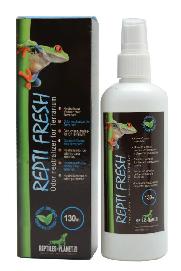 REPTILES PLANET Repti Fresh 130 Ml Neutraliseur D'odeur à Base D'huiles Essentielles Pour Terrarium 3 REPTILES PLANET Repti Fresh 130 Ml Neutraliseur D'odeur à Base D'huiles Essentielles Pour Terrarium