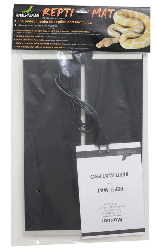 REPTILES PLANET Repti Mat 20W Plaque Chauffante 42 X 28 Cm Pour Terrarium 3 REPTILES PLANET Repti Mat 20W Plaque Chauffante 42 X 28 Cm Pour Terrarium