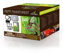 REPTILES PLANET Repti Rainforest Brumisateur 3 Buses, Pompe 12V Et Resevoir D'eau Pour Terrarium