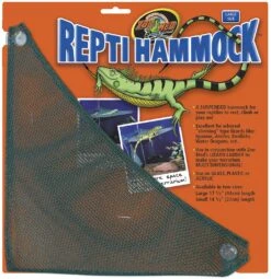 ZOOMED Repti Hammock 44cm Hammac D'angle Pour Lezards