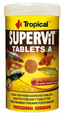 TROPICAL SuperVit Tablets A 50ml Tablettes Adhésives, à Multi-ingrédients, Avec Beta-glucan