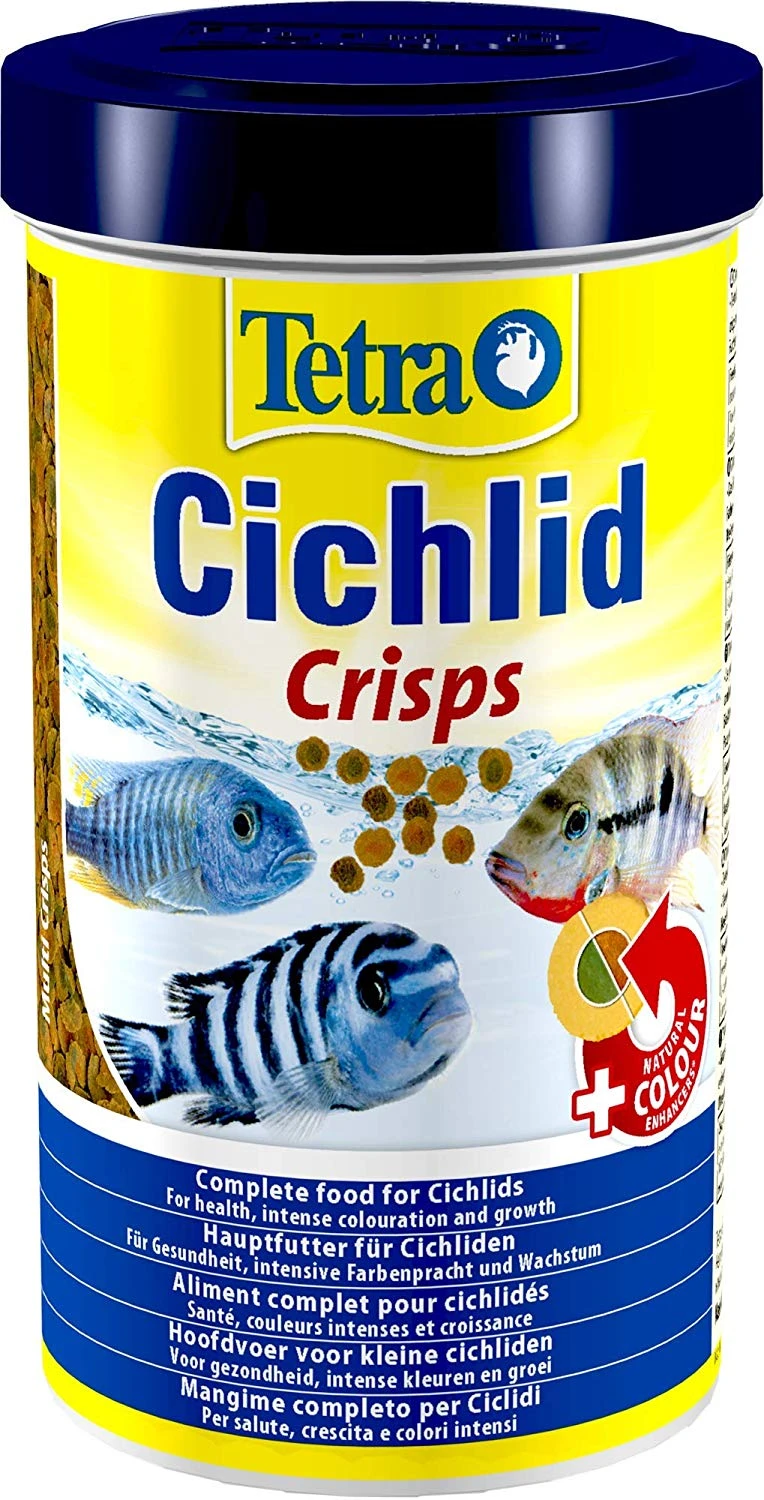 TETRA Cichlid Crisps 500 Ml Aliment En Chips De Qualité Supérieure Pour Tous Les Cichlidés 3 TETRA Cichlid Crisps 500 Ml Aliment En Chips De Qualité Supérieure Pour Tous Les Cichlidés