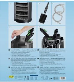 TETRA EX 1500 Plus Filtre Externe 1900 L/h Performant Et Prêt à L'emploi Pour Aquarium De 300 à 600 L 9 TETRA EX 1500 Plus Filtre Externe 1900 L/h Performant Et Prêt à L'emploi Pour Aquarium De 300 à 600 L -Poissons Aquariums Magasin tetra ex 1500 plus filtre externe 1900 l h performant et pret a l emploi pour aquarium de 300 a 600 l 3 min