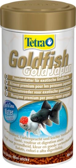 TETRA GoldFish Gold Japan 250 Ml Aliment Complet En Granulés Submersibles Pour Poissons Voiles Japonais