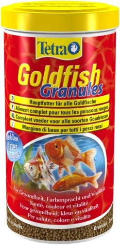 TETRA GoldFish Granules 1 L Aliment Complet En Granulés Flottants Pour Tous Les Poissons Rouges Et D'eau Froide