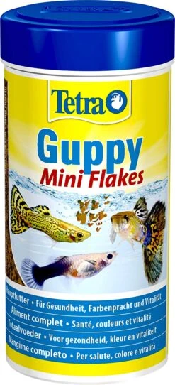 TETRA Guppy 250 Ml Aliment Complet En Flocons Pour Tous Les Guppies