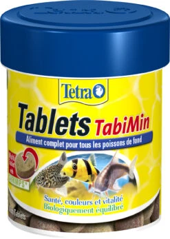 TETRA Tablets TabiMin 66 Ml Est Un Aliment Complet En Tablettes Pour Tous Les Poissons De Fond