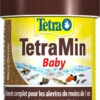 TETRA TetraMin Baby 66 Ml Aliment Complet En Poudre, Pour Les Alevins De Moins D'1 Cm -Poissons Aquariums Magasin tetra tetramin baby 66 ml aliment complet en poudre pour les alevins de moins d 1 cm