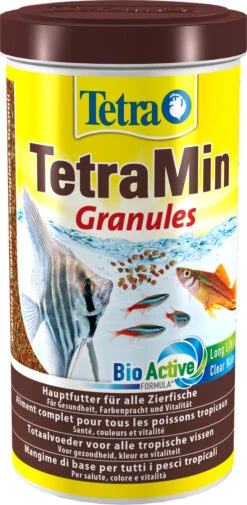 TETRA TetraMin Granules 500 Ml Aliment Complet En Granulés Pour Poissons Tropicaux