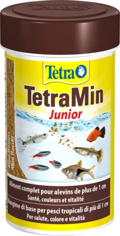 TETRA TetraMin Junior 100 Ml Aliment Complet Pour Alevins à Partir D'1 Cm