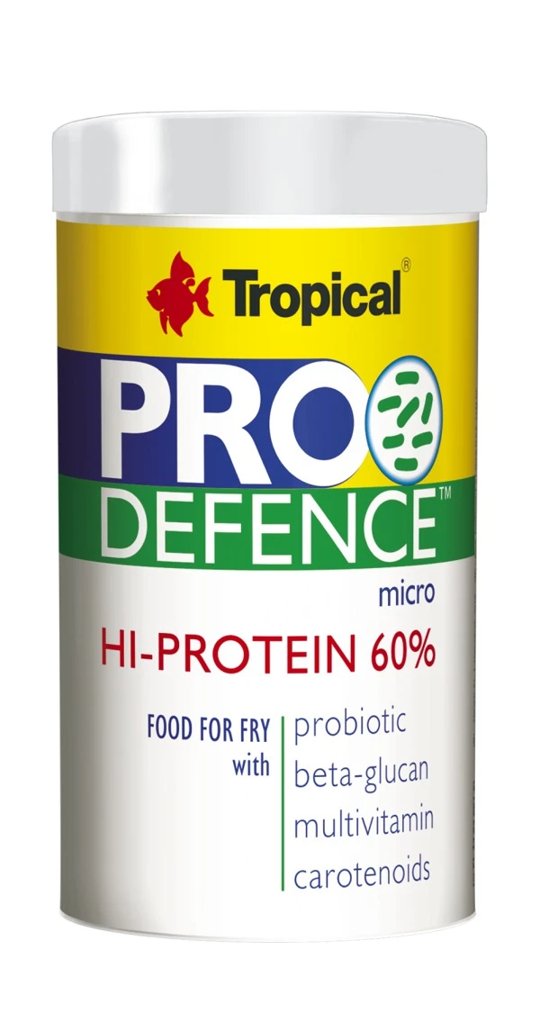 TROPICAL Pro Defence Micro 100 Ml Nourriture En Poudre Pour Alevins Avec Probiotiques 3 TROPICAL Pro Defence Micro 100 Ml Nourriture En Poudre Pour Alevins Avec Probiotiques