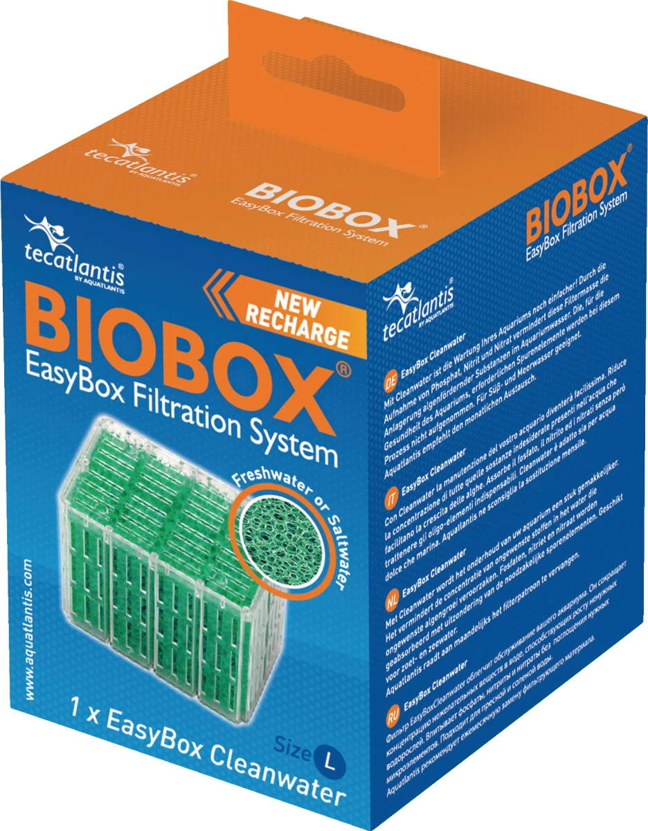 AQUATLANTIS EasyBox Cleanwater L Mousse Anti-algues Pour Filtres Biobox 2 Et 3 3 AQUATLANTIS EasyBox Cleanwater L Mousse Anti-algues Pour Filtres Biobox 2 Et 3