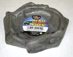 ZOOMED Repti Rock Water Dish XSmall Abreuvoir 11 X 9,5 Cm Pour Réptiles
