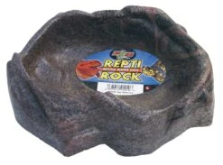 ZOOMED Repti Rock Water Dish Large Abreuvoir 29 X 21 Cm Pour Réptiles